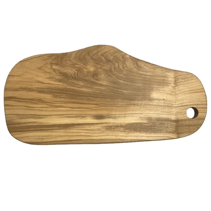 Diyue DYC22069 Home Kitchen Utensils Customised Wooden Chopping Block Camping Accessories Olive Wood Pizza Cutting Serving Board