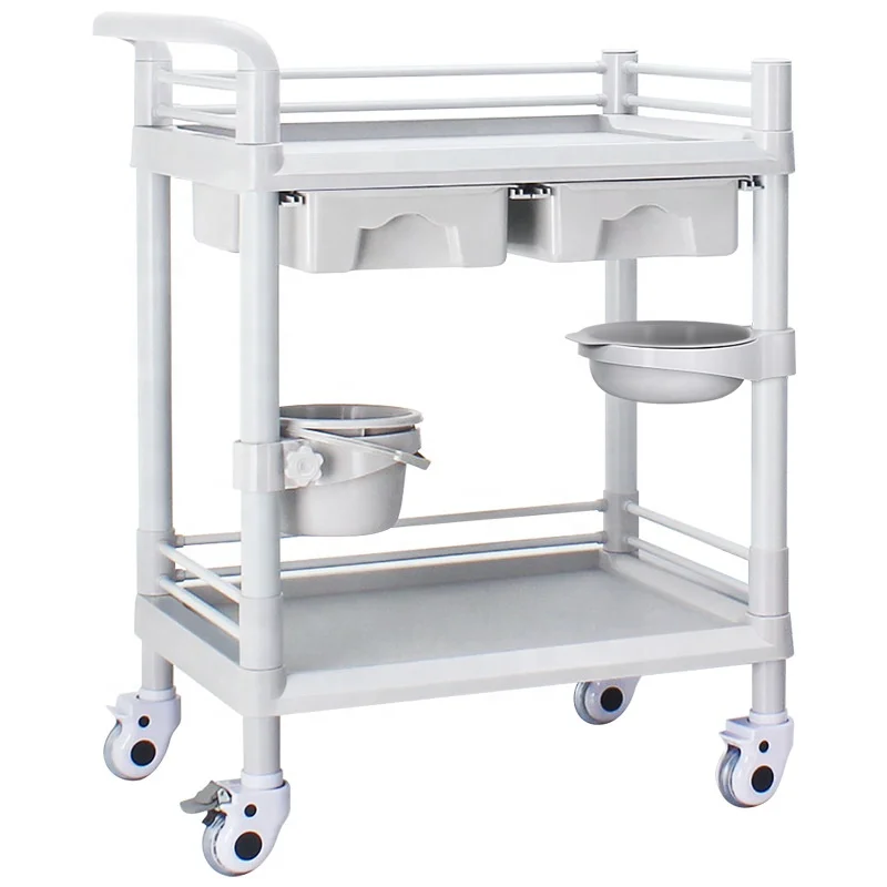Abs Trolley Medical Cart For Nursing Homes