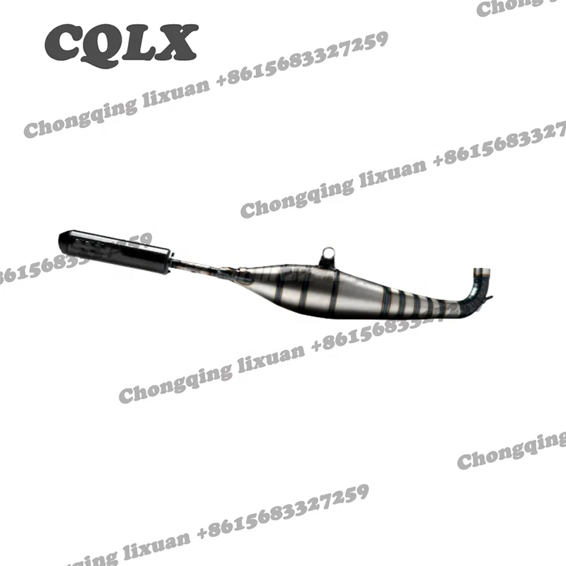 Universal Motorcycle Exhaust Motocross Exhaust Muffler For FZ6 CBR250 CB600 MT07 Modify Modify Dirt Bike Exhaust Pit ATV