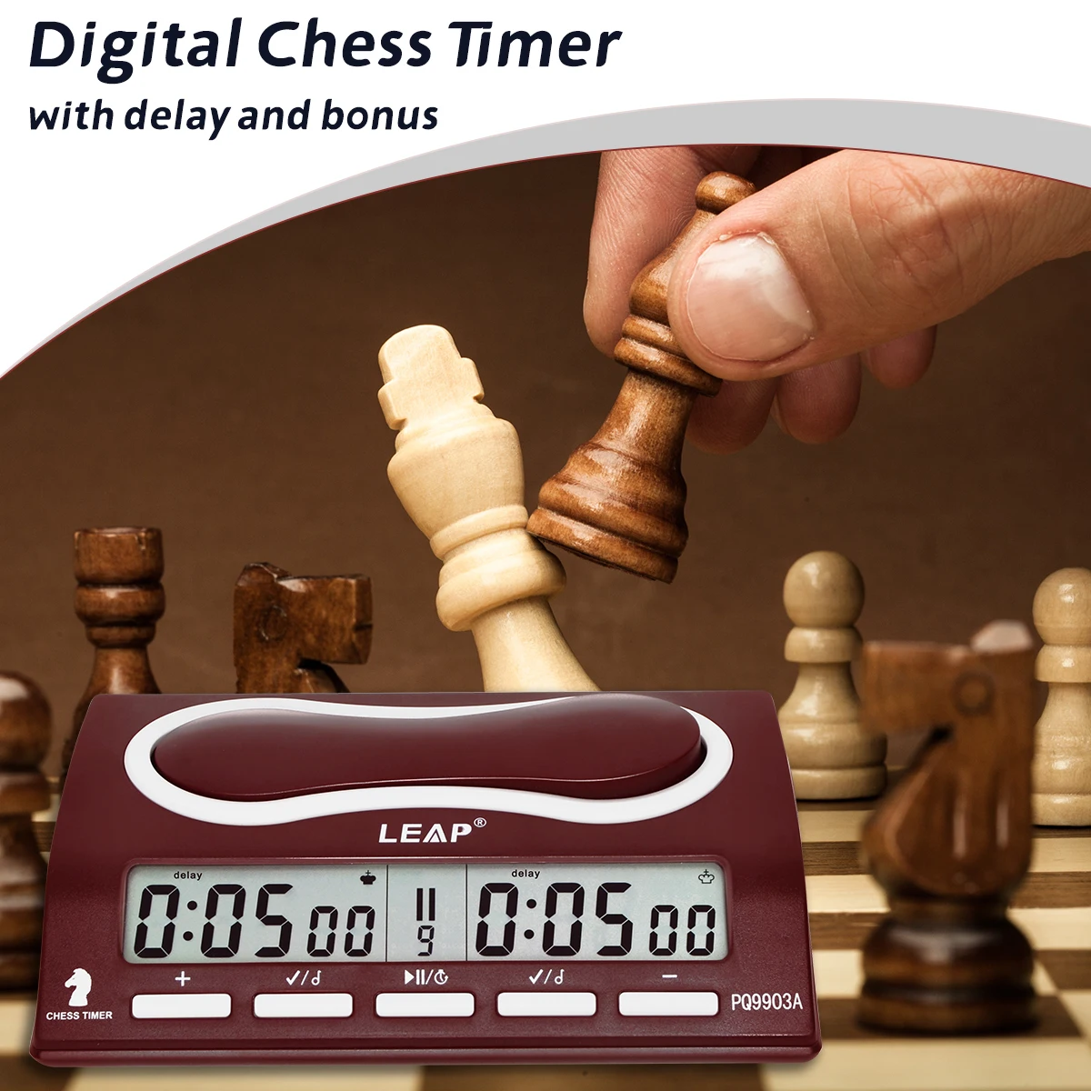 Хит продаж, шахматные часы/игровые часы, таймер для PQ9903A