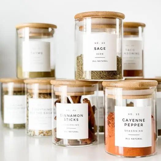 2021 Trending Products China Wholesale Glass Jar With Bamboo Lid Storage