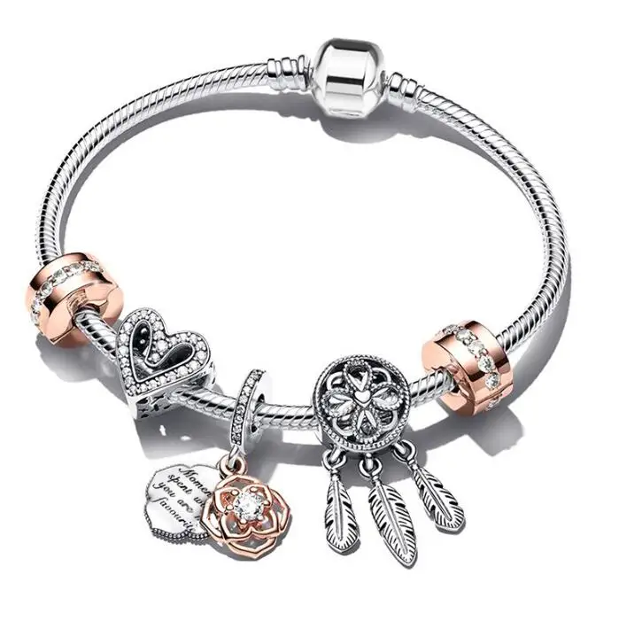 Mexican dream catcher autism mom bracelet mothers day slide bracelet