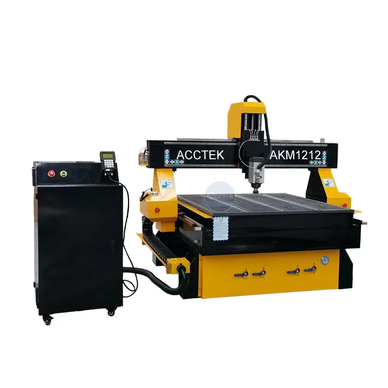 AKM1212 1325 cnc router machine richauto  A11 A18 DSP  Ncstuido 95A Mach 3 syntec controller  gear racks vacuum table