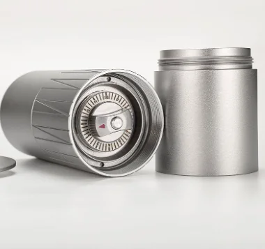 manual Coffee Grinder Adjustable Stainless Steel Portable Coffee Bean Grinder