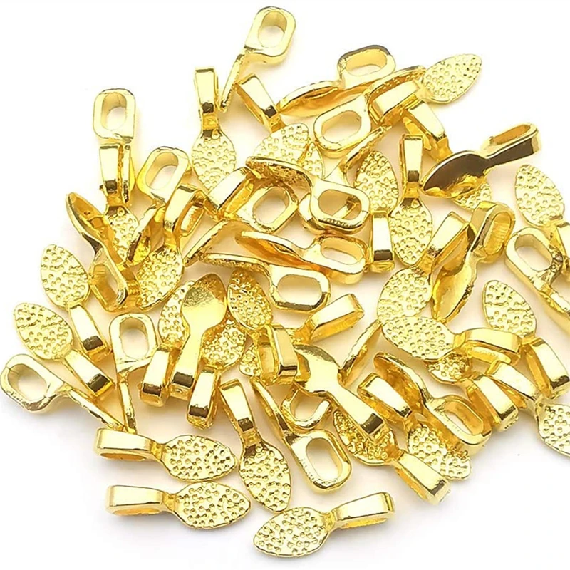 Amazon Hot Sale100pcs 15x5mm Small Pendant Bails for Jewelry Earring ,TOYS0664