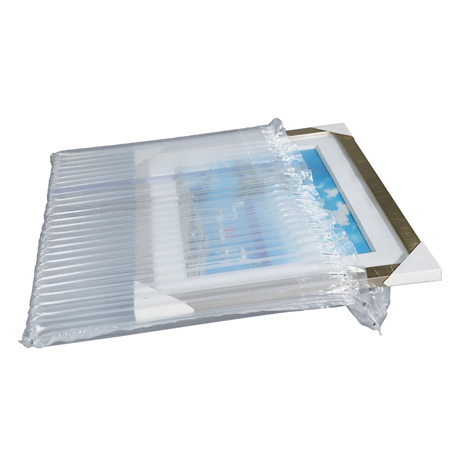 Air Column Bag Edge Protector Bubble Air Wrap For Photo Frame Corner Protection Package