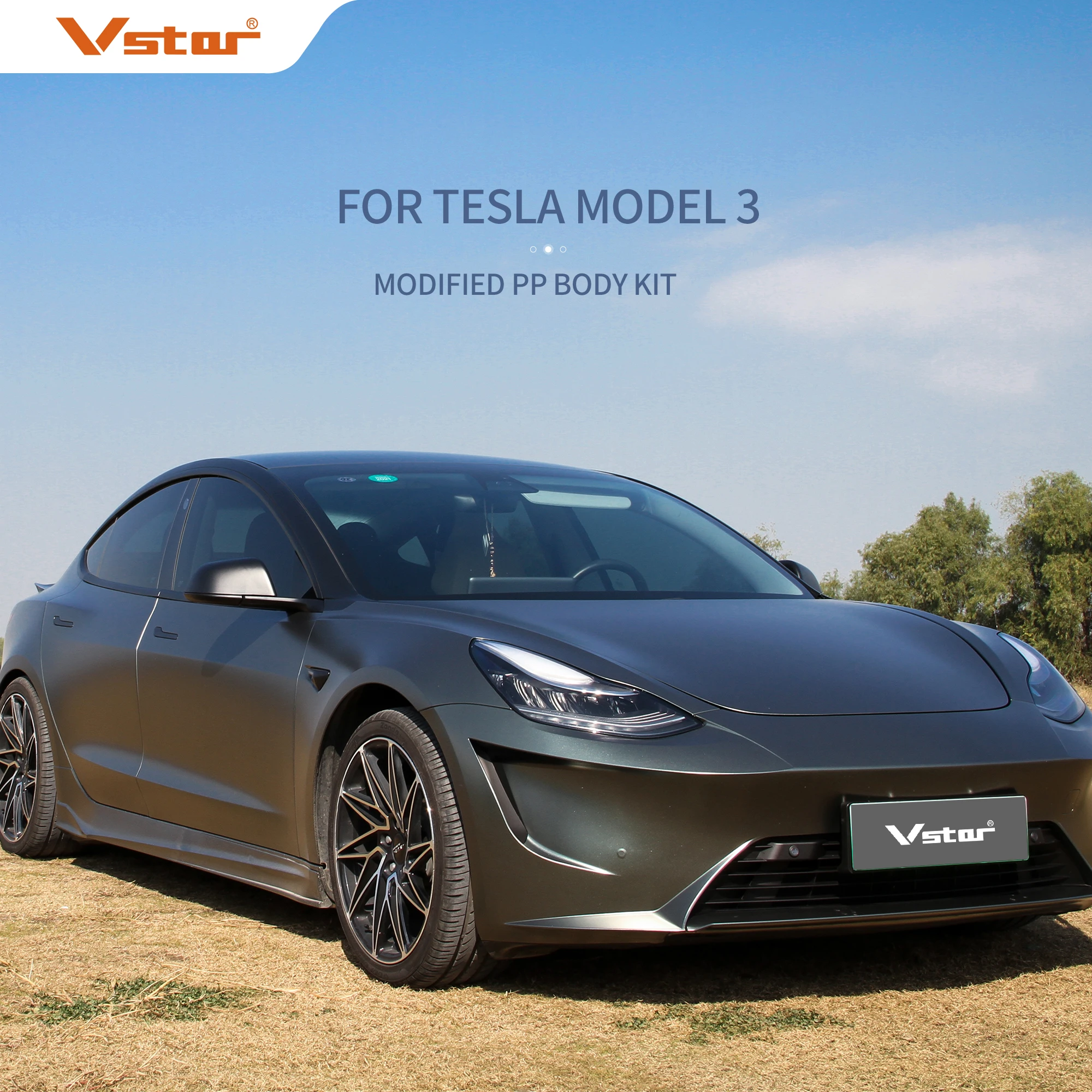 4*4 car accessories tesla model 3 accessories 2022 body kit