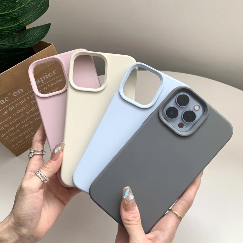 In Stock Soft Cellphone Mobile Cover Silicone Phone Case For Iphone X 8 7 6 Plus 11 12 13 14 plus 14 pro max