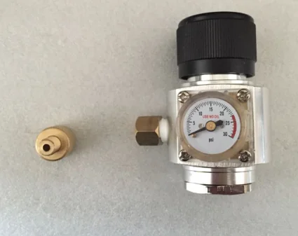 Factory Outlet Low Price Co2 Mini Pressure Regulator For Draft Beer and Soda Water
