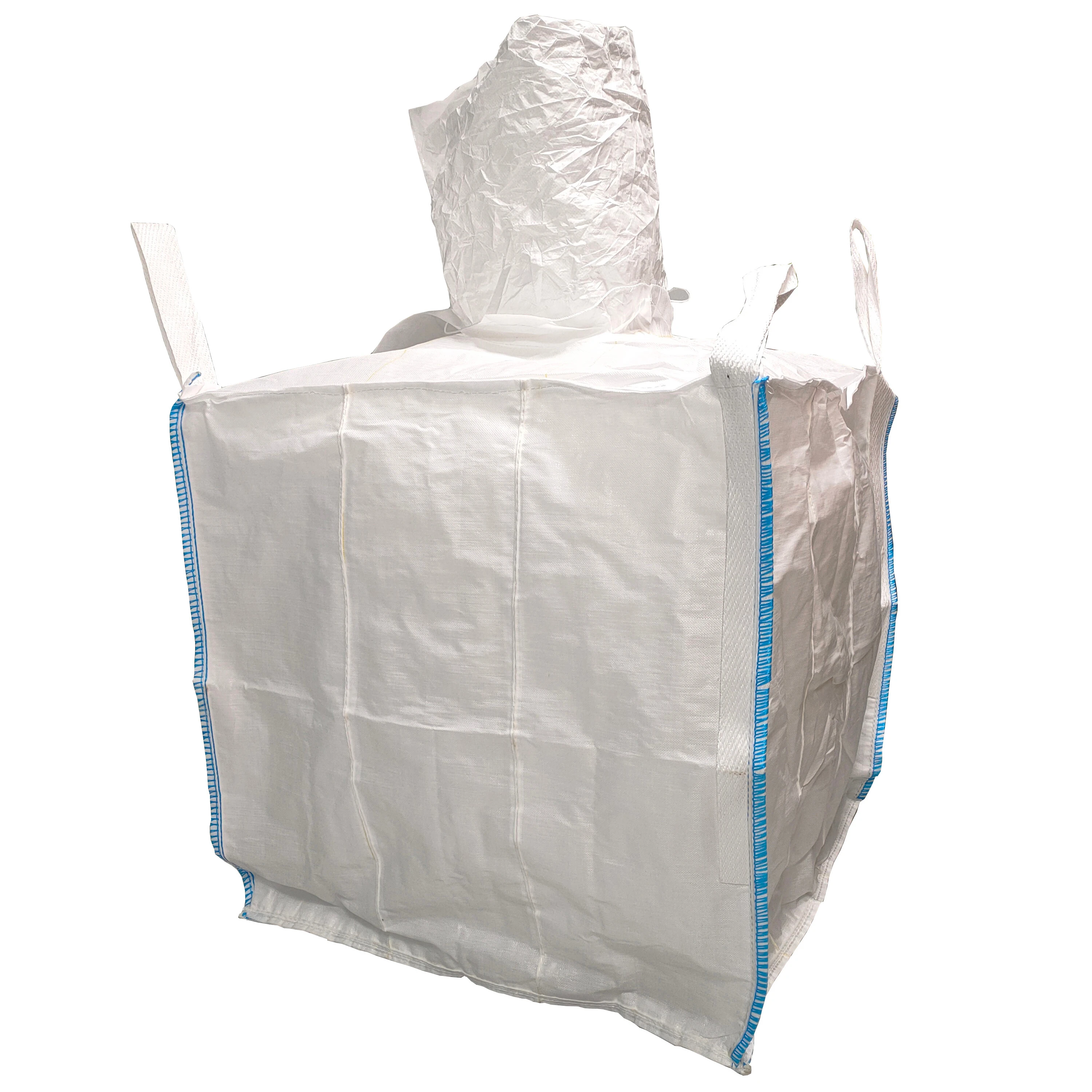 
Four slings packing tiny powdery sand impermeable sliver new membrane waterproof base cloth pp fibc Jumbo 1ton big bags conta Woven jumbo bag 