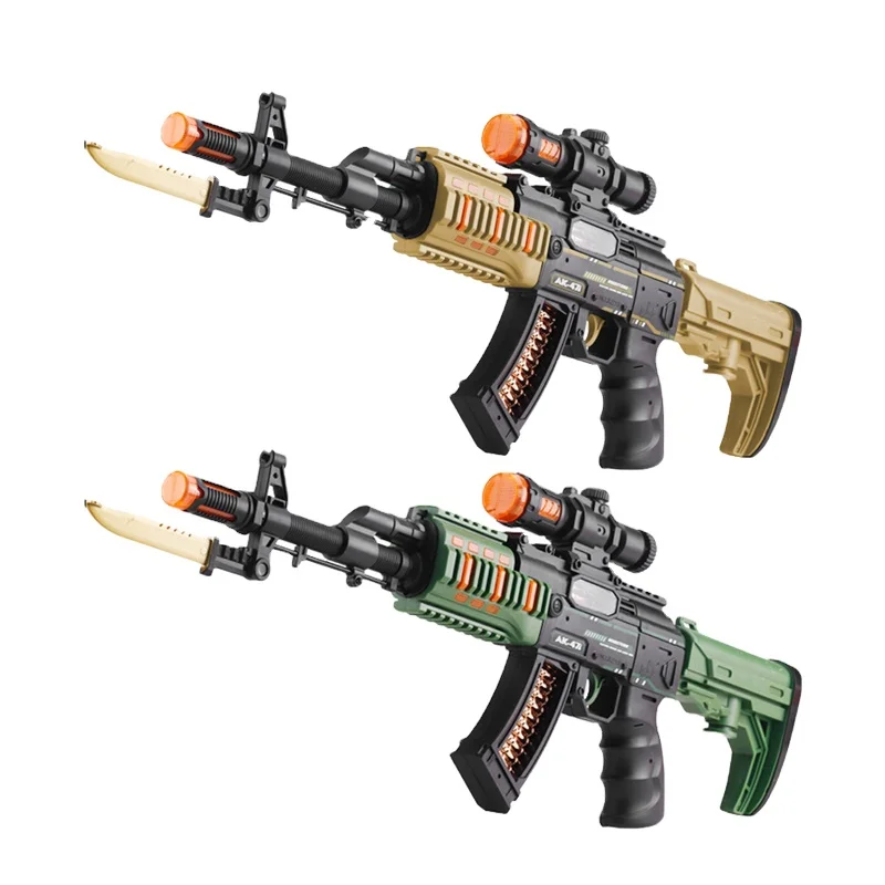 Felisu Military Toy Machine Gun Army Electric Gun For Kids