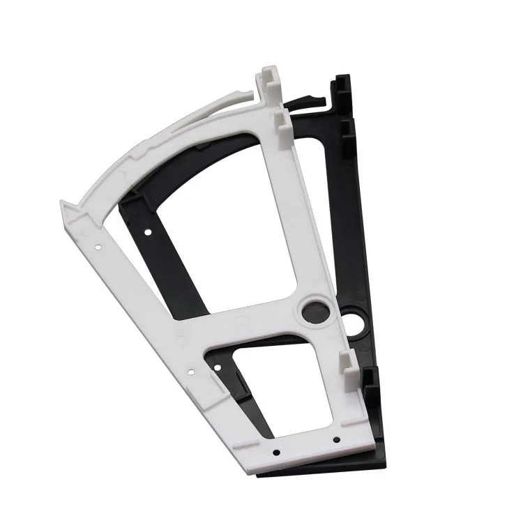 3-Layers Plastic Rack For Shoe Support, ABS Plastic Shoe Rack Bracket Folding Hinge