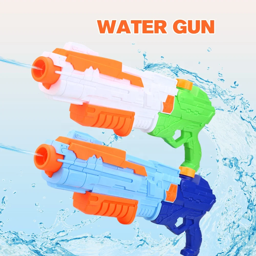 New Arrival Children Summer Shooting Game 800ml Big Capacity Water Gun for Kids Outdoor Air Pressure Water Gun