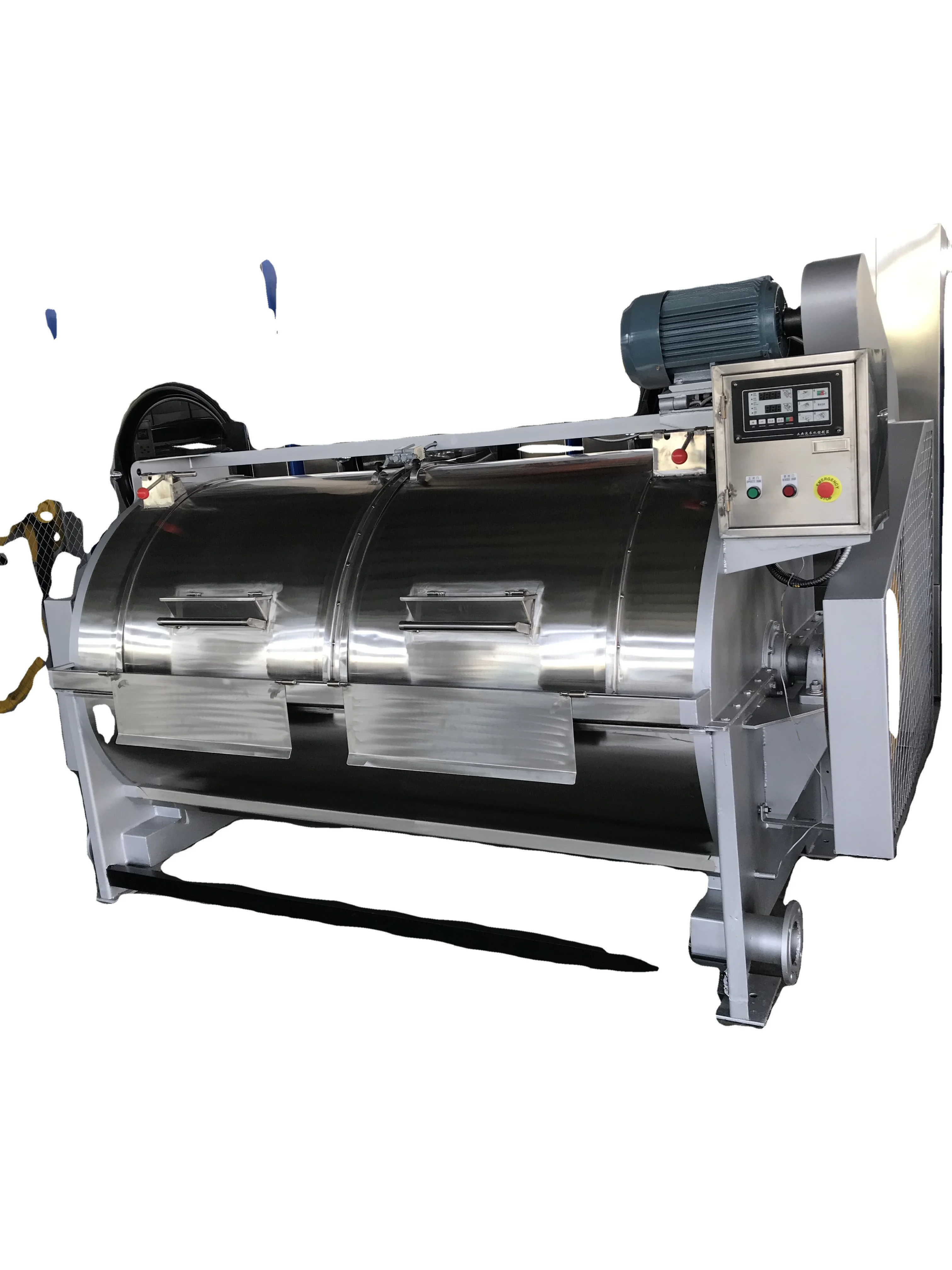 250kg Industrial Washing Machine with Dryer and Ironing/Horizontal Belly Type Semi automatic Washer on sale