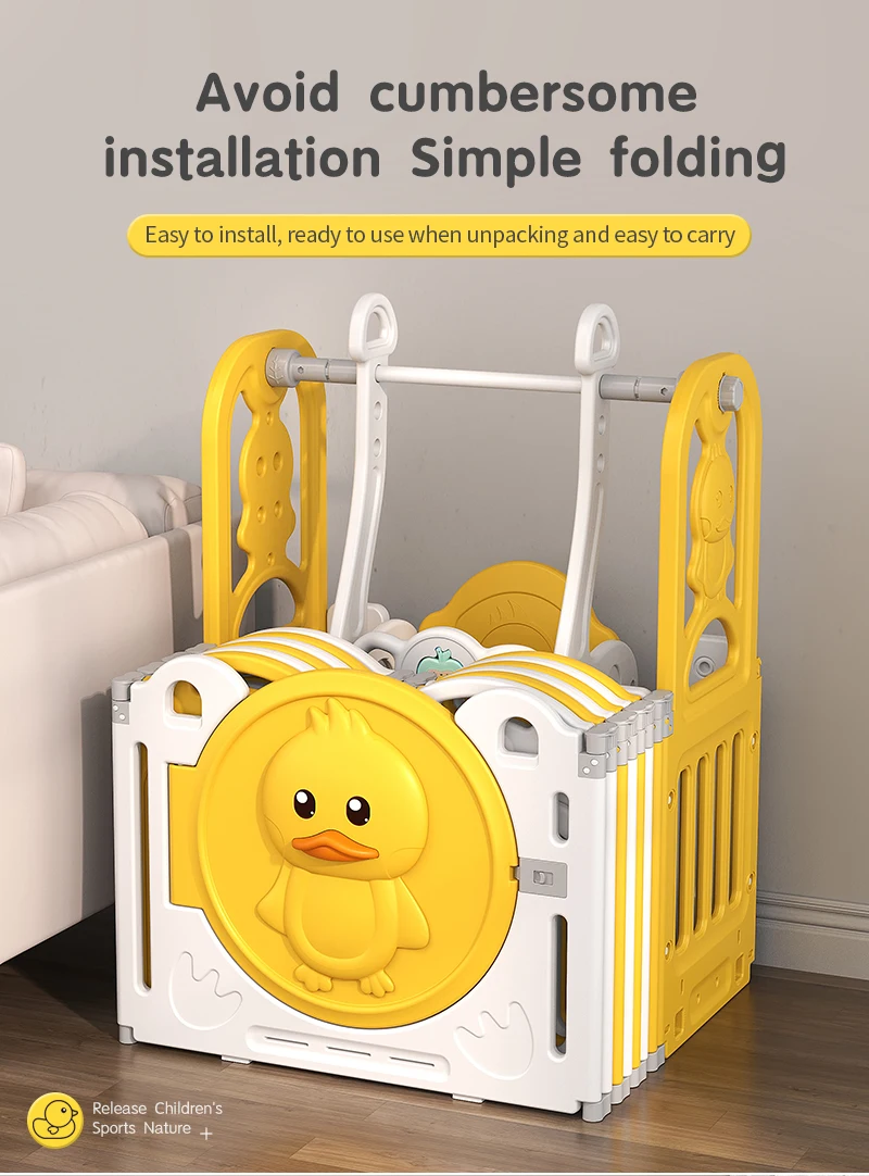 environmentally friendly   Play Yard Children  Playpen Fence  Baby Safety Kids Playground fence plastic Kids Playpen