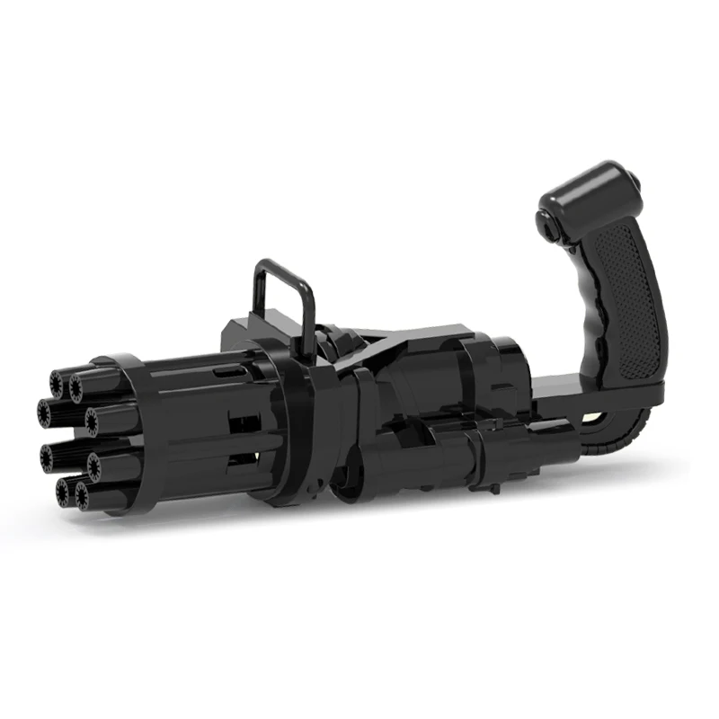 Cheap Bubles Gun Toys with Lights Bubble Machine Gatling Gun Toys shooter gun machine children bubles machine Outdoor Toys
