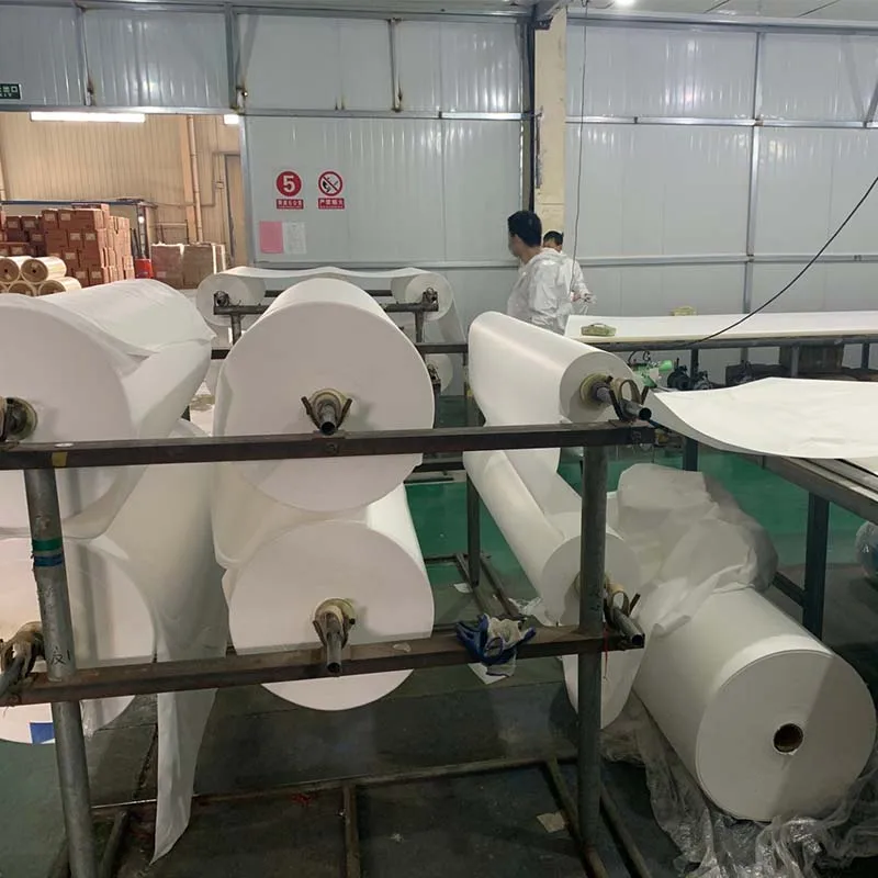 Protective clothing fabric waterproof  polypropylene laminated non woven fabric roll