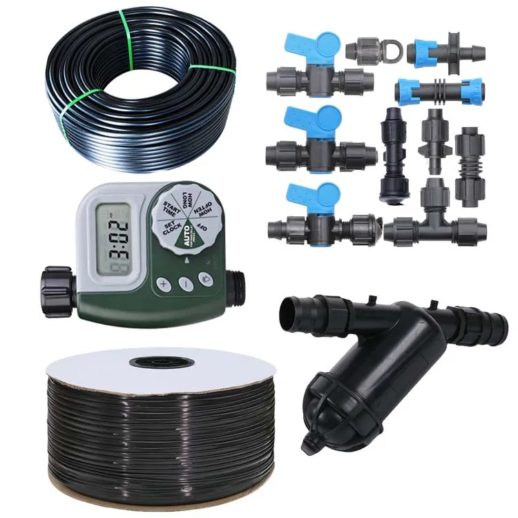 Economy Agriculture Water Saving Drip Tape Farm Irrigation System With Water Timer