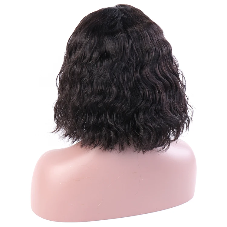 Aosun Bob Lace Front Short Curly Wig For Black Women, Brown Short Bob Lace Wig, Short Pixie Cut Bob Wigs 100% Human Hair