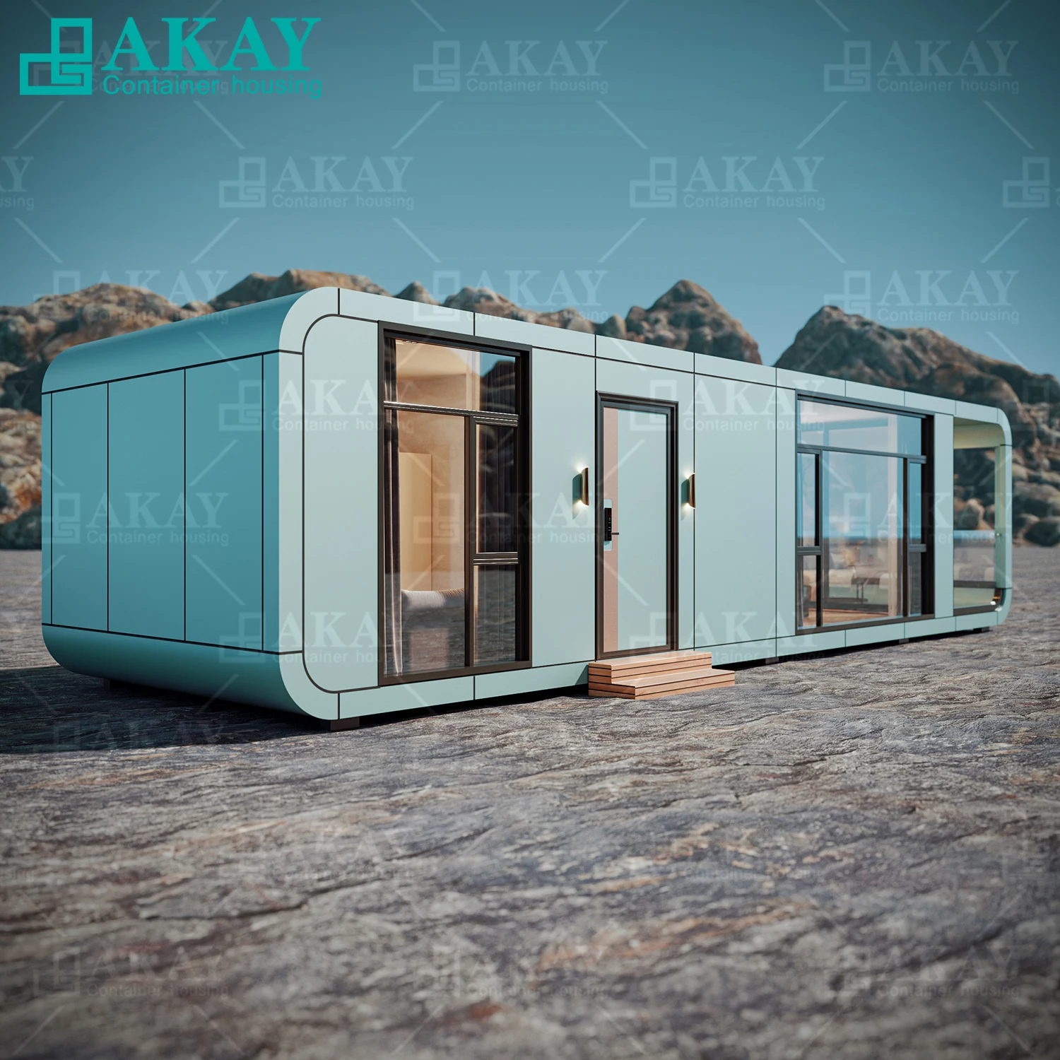 AKAY Luxury Prefabricated Capsule House a High-End Prefabricated Home