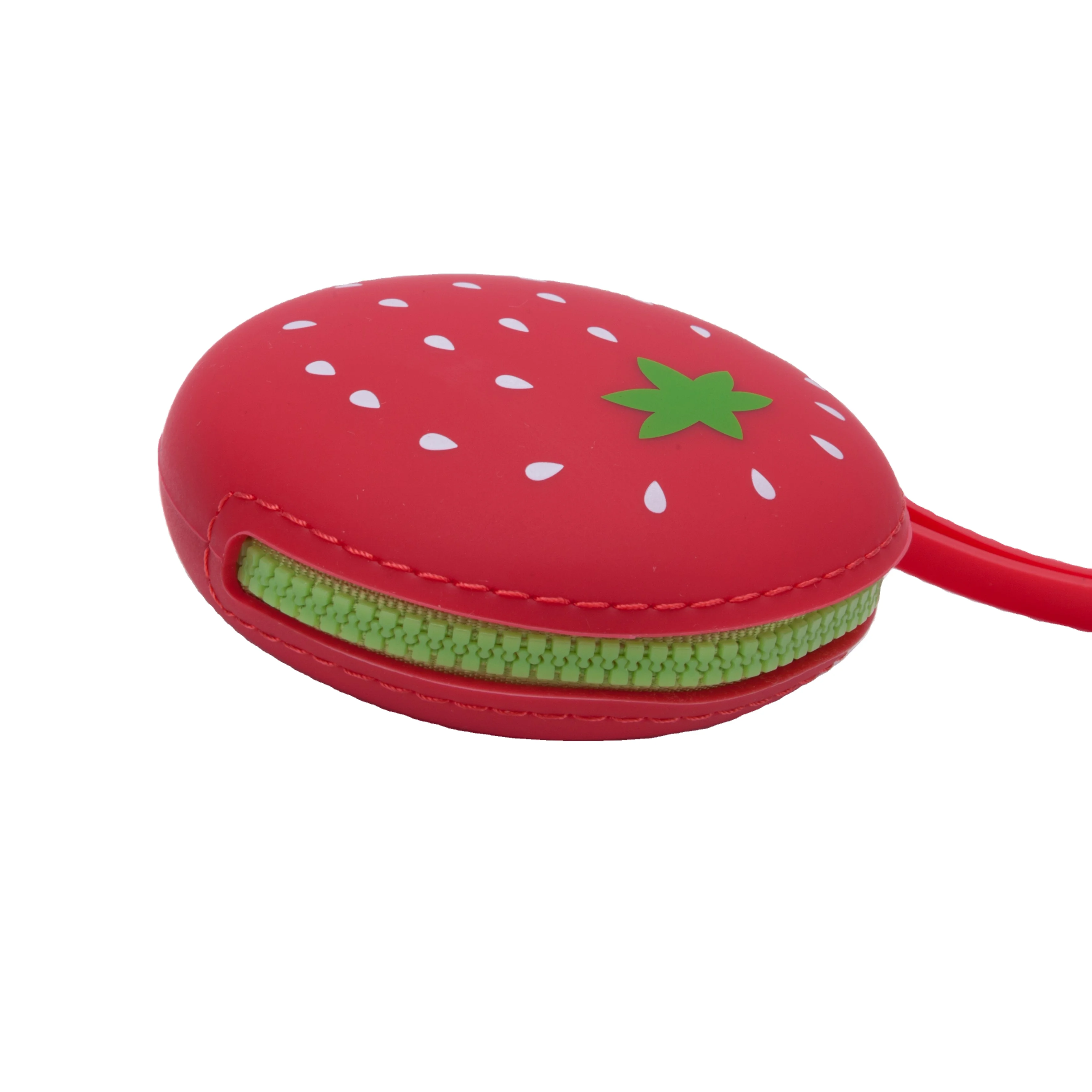 Custom Design Hot Selling Bulk Wholesale Small Mini Fruit silicone coin purse/Money Bag zipper silicone pouch