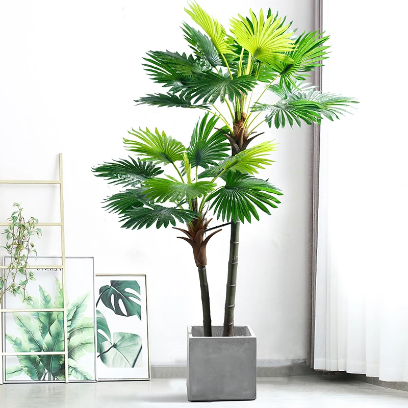 
170cm Washington areca palm tree artificial big foliage in basket pot 
