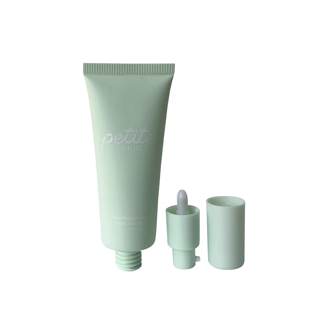 Customized Hand Cream Sunscreen BB CC Cream Packaging Container Tube Empty Airless Pump Tube 100ml Cosmetic Plastic