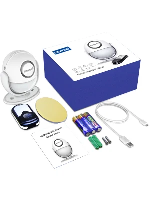 Kerui Motion Sensor Alarm System 125dB Compatible 20 Remote Controls 80 Accessories PIR Motion Sensor