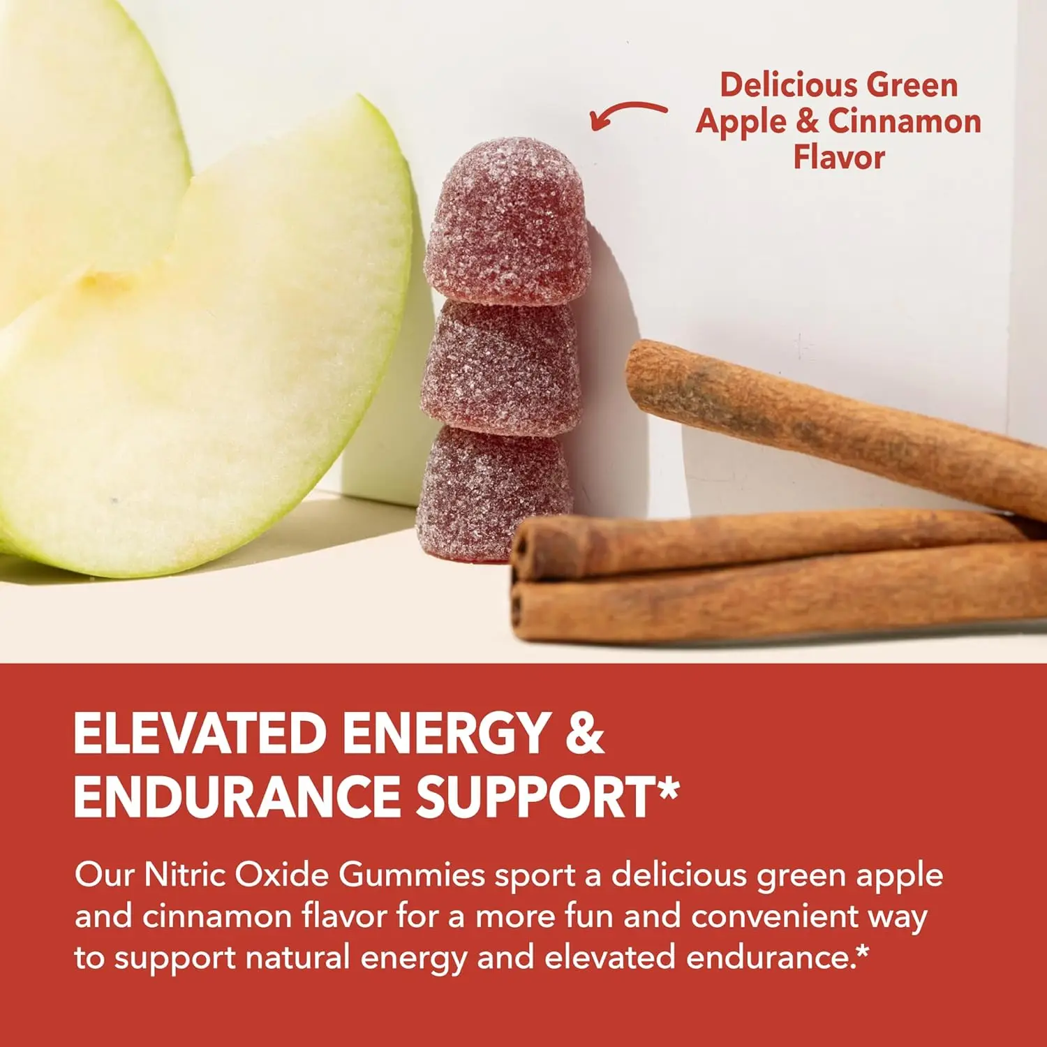 Sugar Free Nitric Oxide Beet Root Gummies  Heart Health Energy Boost Circulation Beet Root Chewables Gummies