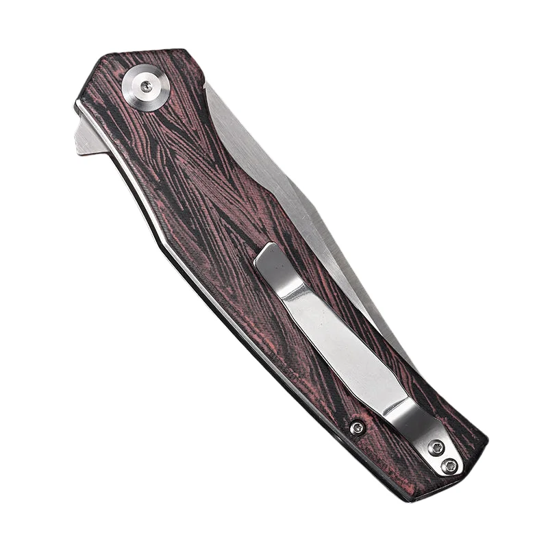 New Product Customized Outdoor Portable Pocket Outdoor Hunting Survival Folding Camping Knife