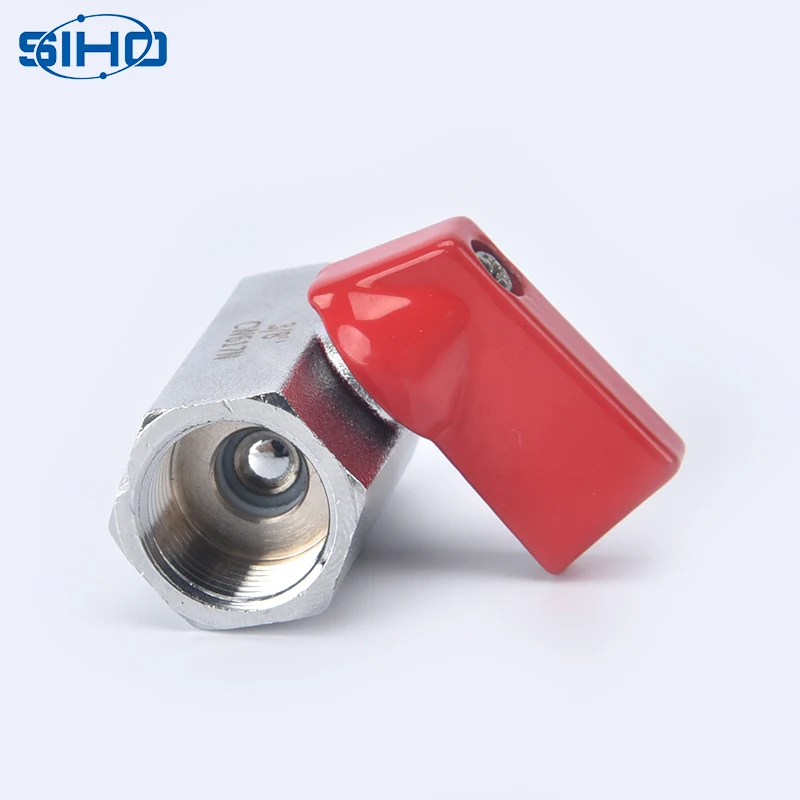 3/8 Inch stainless steel 304 cw617n mini ball valve with female thread
