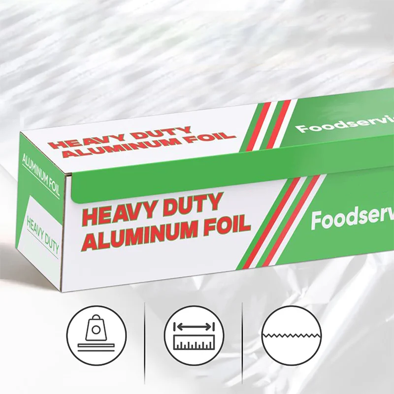 Factory direct sales reasonable price custom aluminum foil 30 micron in thickness