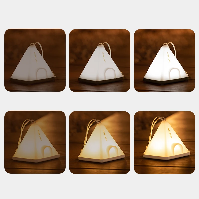 Popular New Modern Design Rechargeable Tent Table Personalized Night Light Book Reading Bed Sleep Baby Lamp Led Night Lights