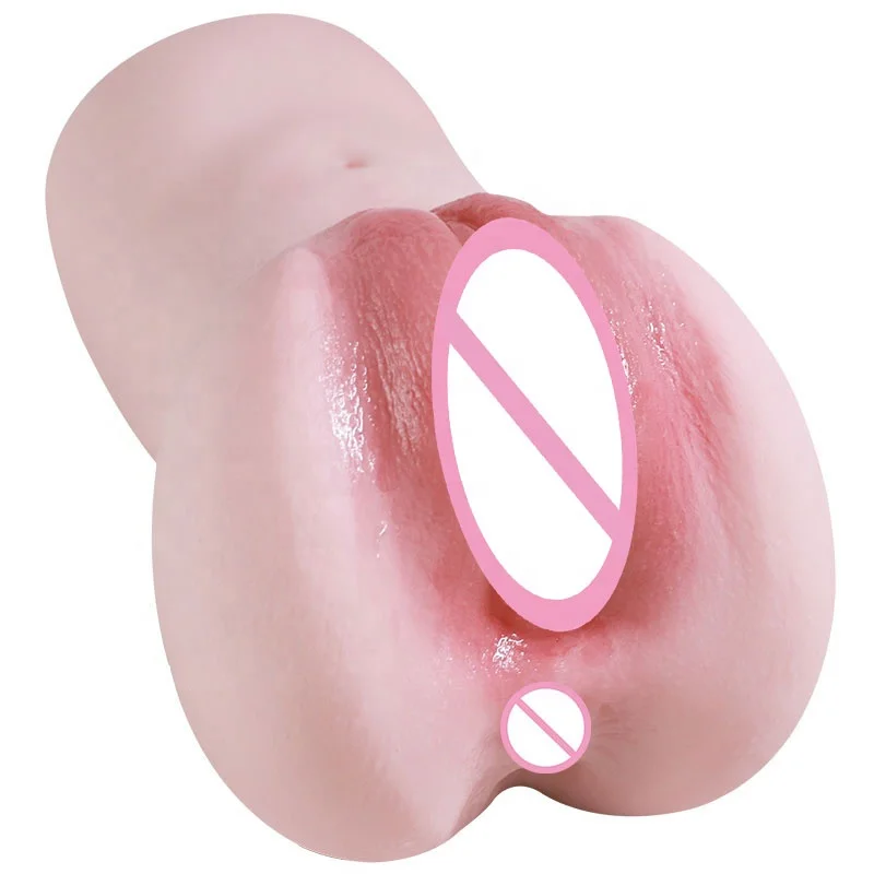 2 в 1 карманные мужские мастурбаторы Jiuai с реалистичным текстурированным влагалищем и плотным анусом для взрослых секс-игрушки для мужчин