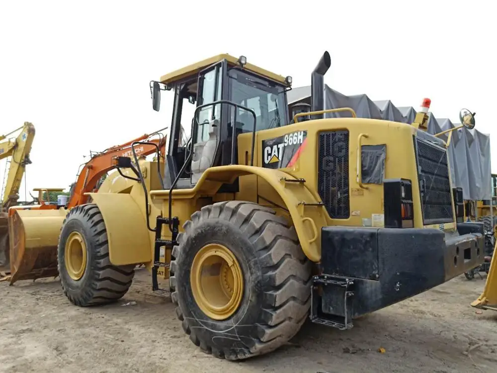  Б/у колесный погрузчик caterpillar 966h б/у cat на