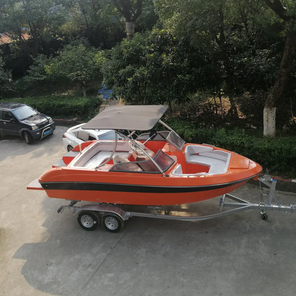 2021 Высококачественная Роскошная лодка из стекловолокна для водных видов спорта