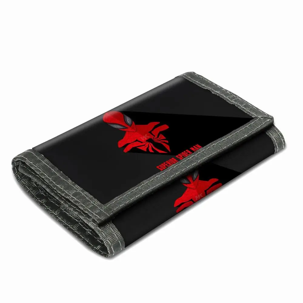 2022  Whole Spider Cartoon Kids  Girls Boys  Wallets  Zipper Coin Pocket Card Holder  Purse