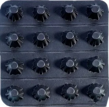 Breathable membrane for green roof drainage board