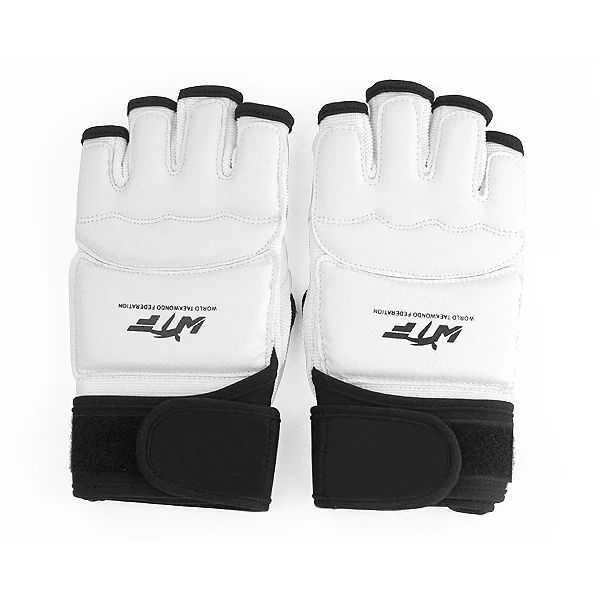 Professional high quality martial art training sports hand guard half finger taekwondo gloves