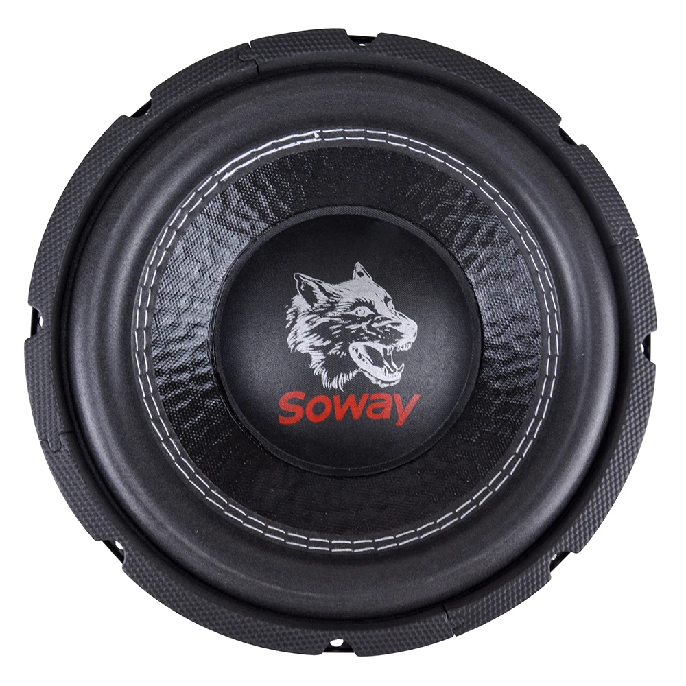 Soway SW10-38 10 inch factory supply  wholesale   89dB car audio super bass speaker powered subwoofer