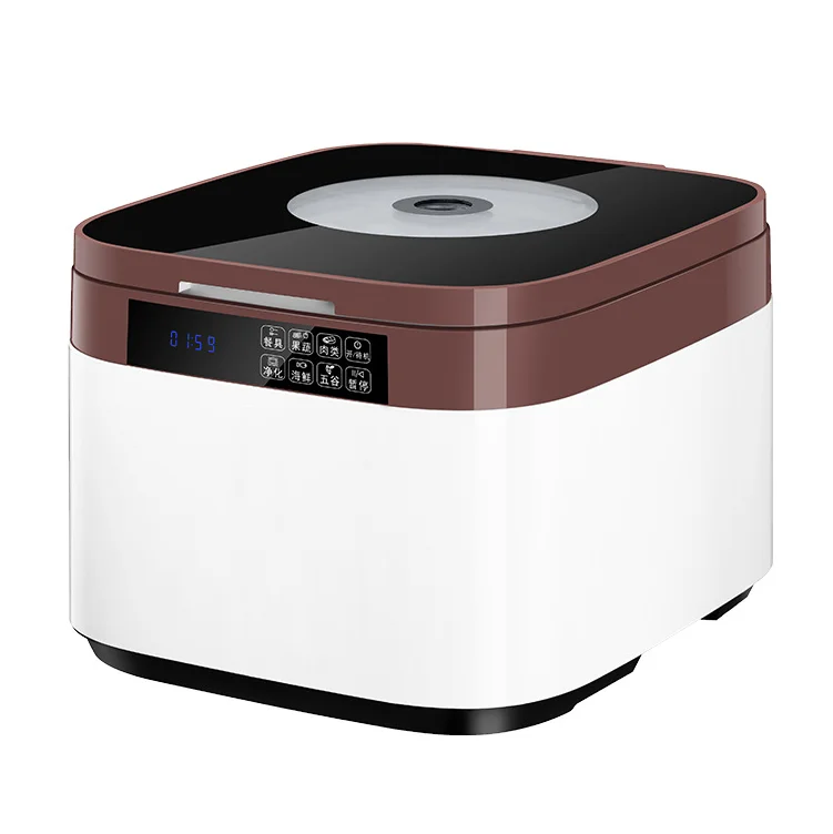 High End 14L  Fruit And Vegetable Washing Machine Food Material Purifier  Ultrasonic Ozone  Disinfect washing machine