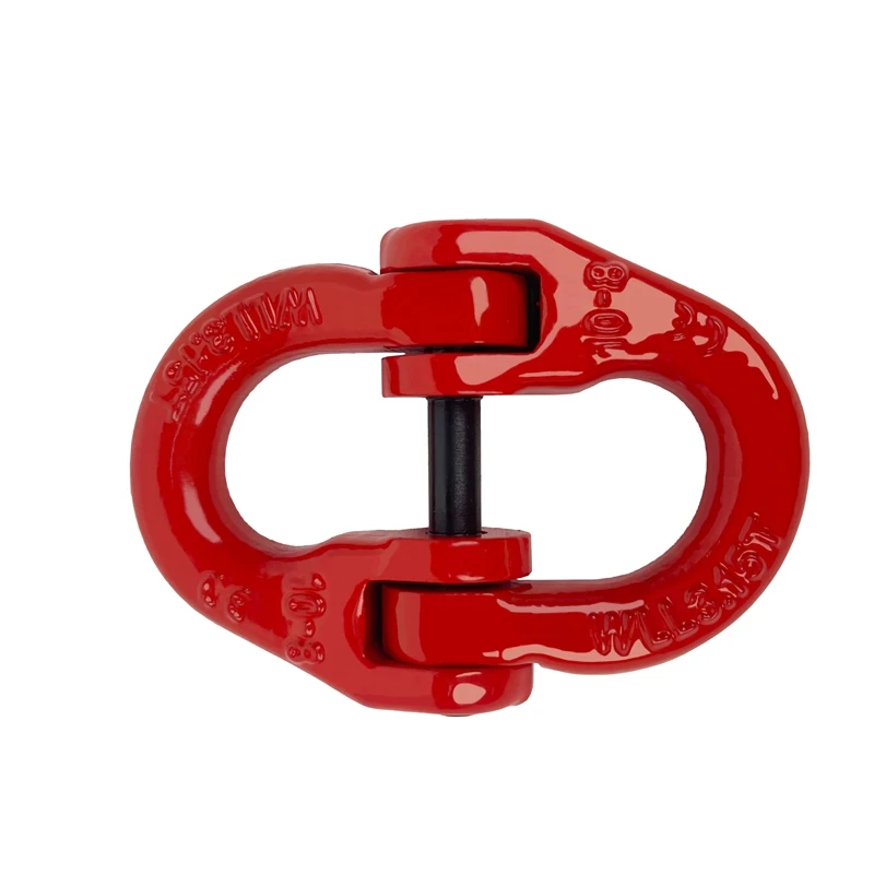 European Type G80 Anchor Chain Coupling Hardware Rigging Forged Steel Connecting Link