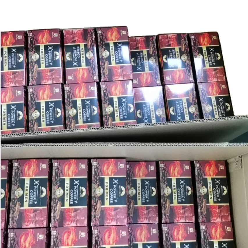 Winstown Maca Instant Coffee for Man Plastic Bag Powder Health Dry 100 Boxes Per Carton Male Enhancement Pro Teenagers Wins Town