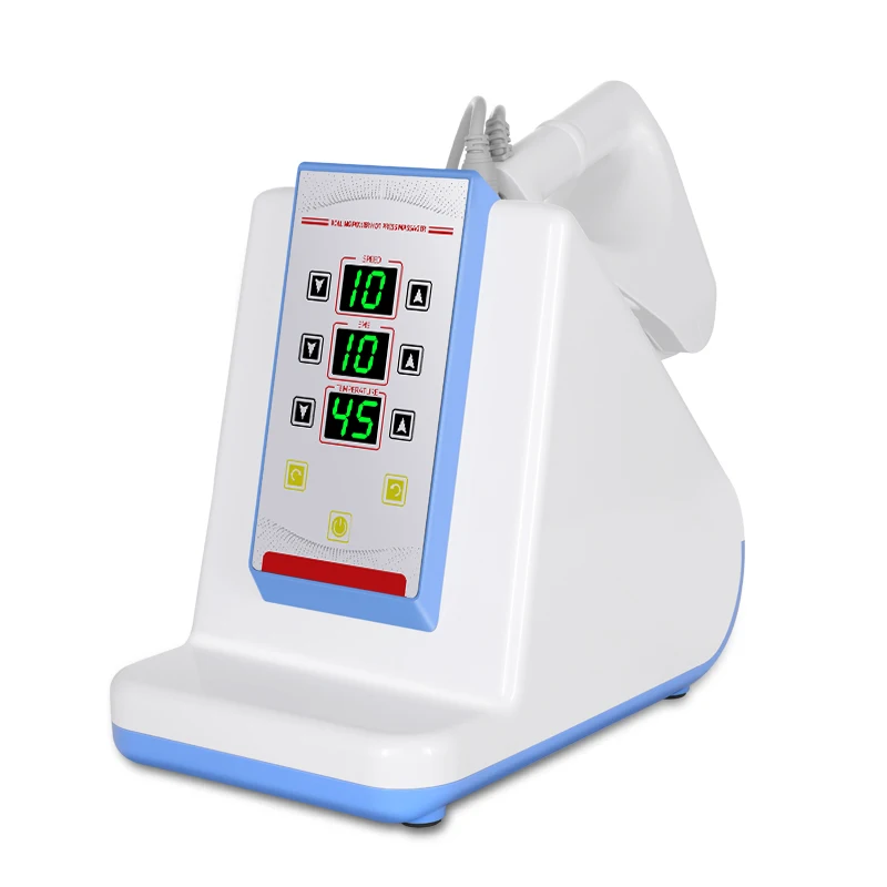 Microcurrent heat Body Rolling spinning massage ems skin heating 3 in 1 restore beauty skin activate cell vitality machine