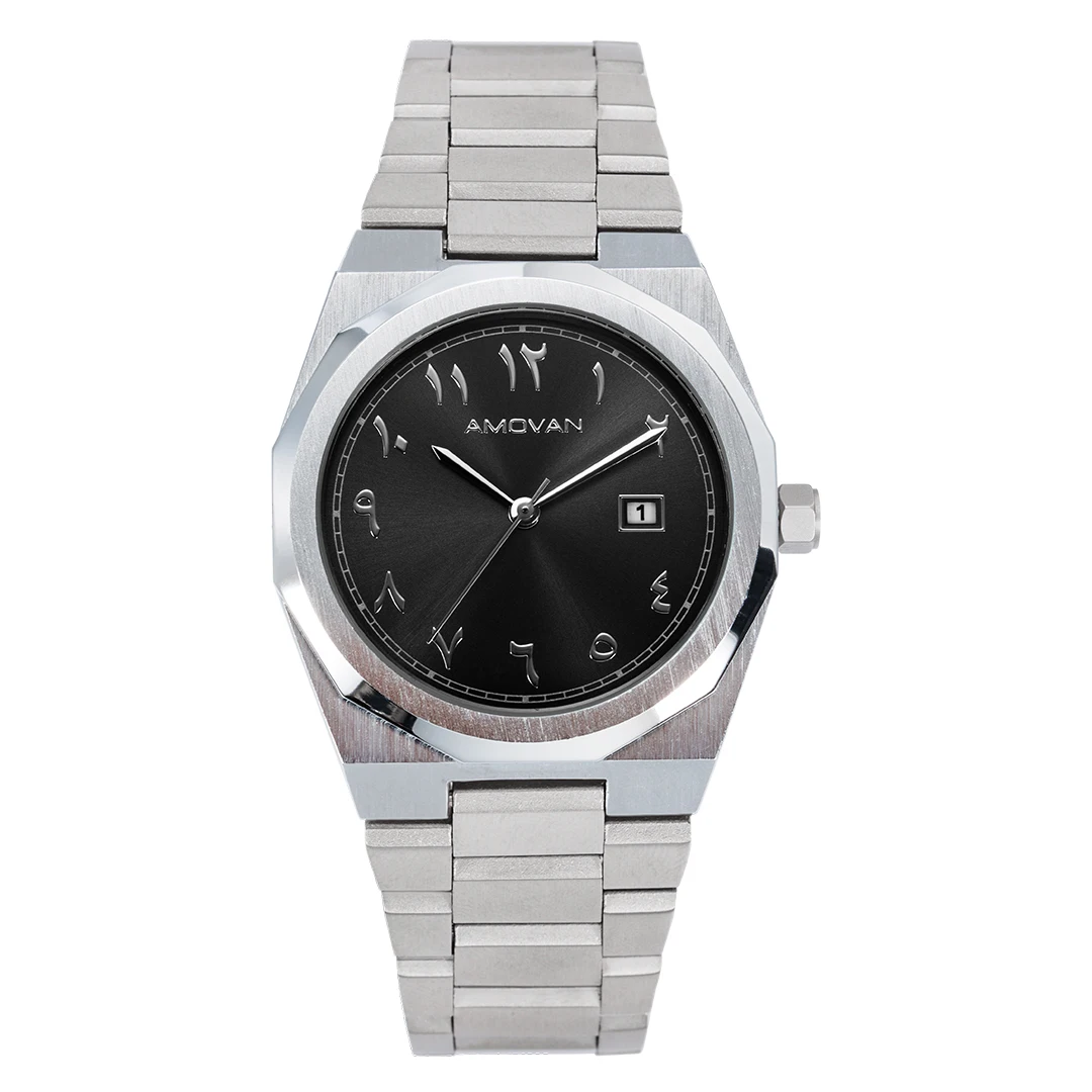 Hot Selling Stainless Steel Waterproof Men Watches 6 Colors Solid Stainless Steel Band Men Watch