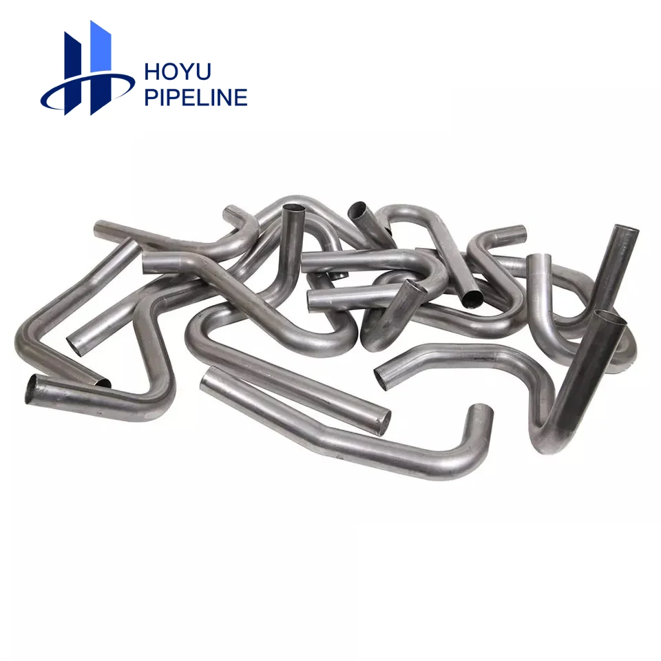 HOYU 304 stainless steel pipe elbow 90 Degree Sanitary Long  Butt Welded Elbow 45 180 Degree Railing Elbow factory