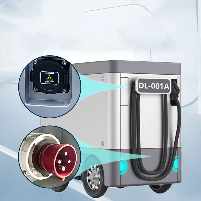 APP 65KWh autel ev charger CCS1 CCS2 IP54 electric cars fast charging robot mobile DC portable EV charger