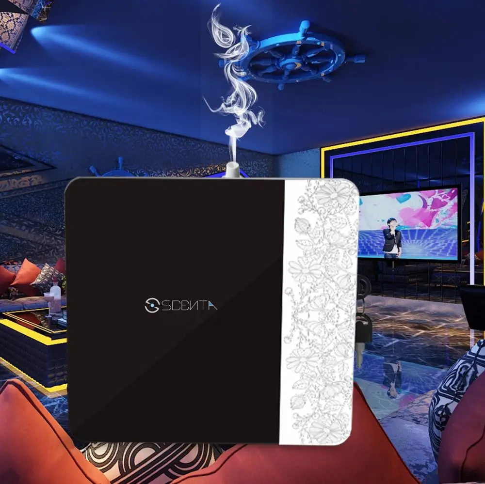 SCENTA Bluetooth App Controlled Aroma Diffuser,Battery Electric Essential Oil Diffuser Machine