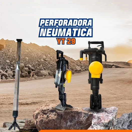 Perforadora YT29A Pneumatic Jack hammer portable rock drill drilling machines for mining