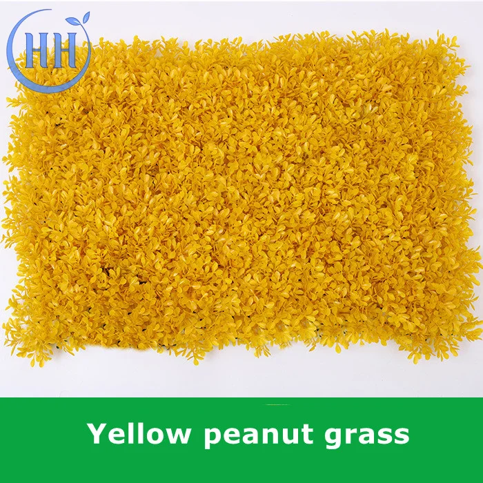 Wholesale high quality green hedge wall plastic plant outdoor artificial algae money indoor plants green wall